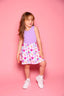 Little Sunshine Dress - Lilac/Vivid Floral - Sparkle Plum Exclusive - Ready to Ship