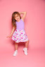 Little Sunshine Dress - Lilac/Vivid Floral - Sparkle Plum Exclusive - Ready to Ship
