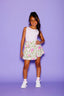 Little Sunshine Dress - Baby Pink Floral/Garden of Pink - Sparkle Plum Exclusive -Ready to Ship