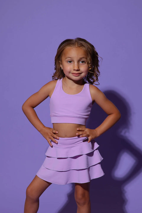 Sweetie Pie Bra Top - Lilac - Sparkle Plum Exclusive - Ready to Ship