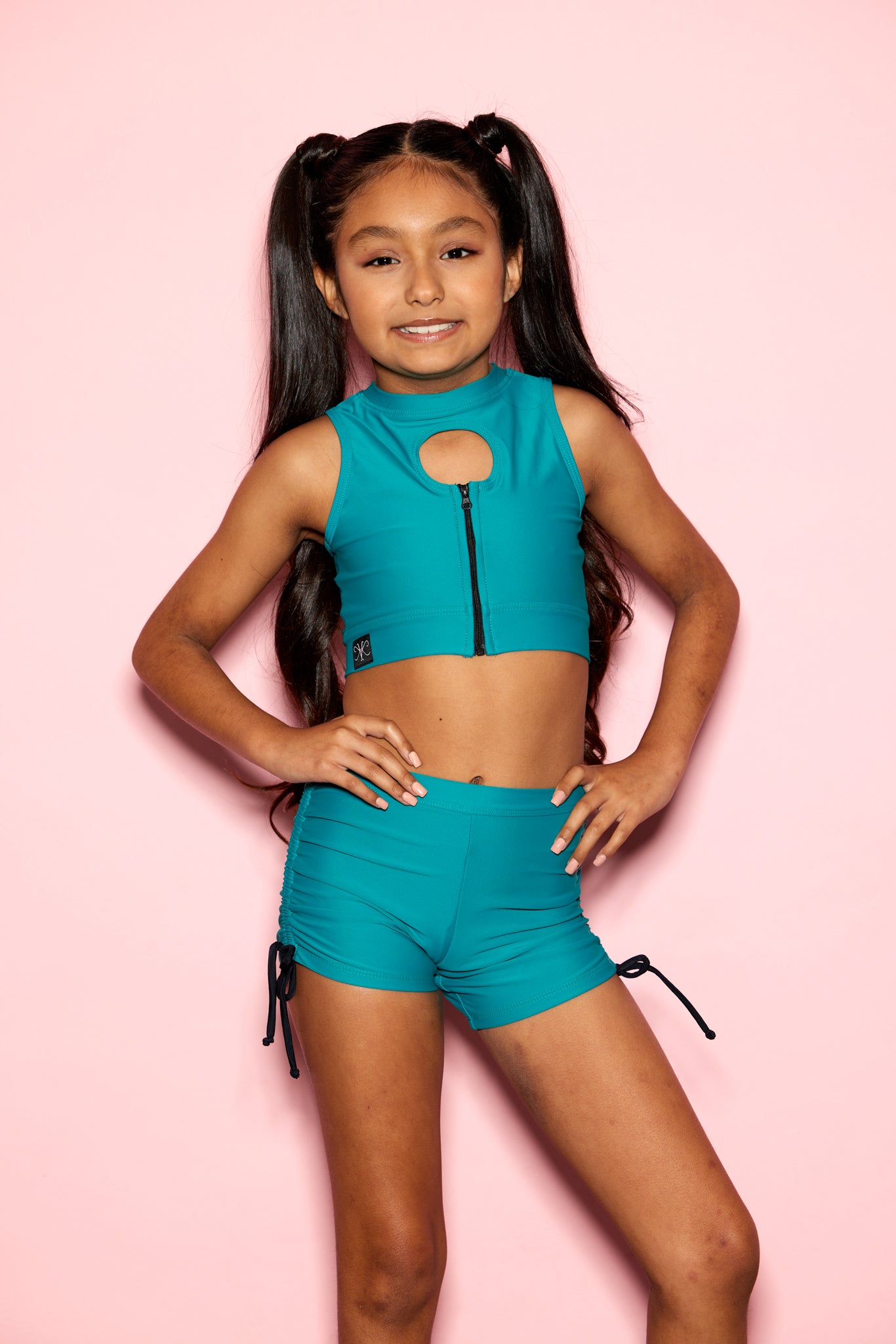 Don't Think You Can Do Better Keyhole Zipper Top