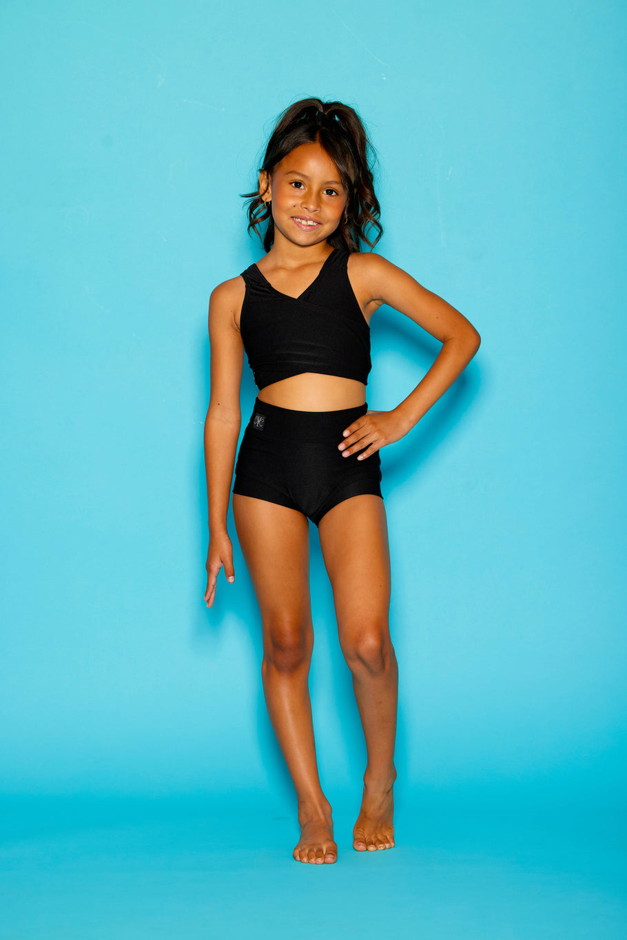 Cross My Heart Bra Top - Black - Ready To Ship