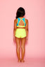 Ari Lace Celebrity Short - Neon Yellow - Ready To Ship