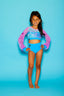 Hollaback Top Separates - Turquoise/Dream Tie Dye - Ready to Ship