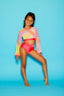 Hollaback Top Separates - Coral/Dream Tie Dye - Ready to Ship