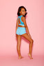 Ari Lace Celebrity Short - Sky Blue - Ready To Ship