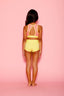 Ari Lace Celebrity Short - Pastel Yellow - Ready To Ship