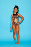Miraj Bra Top - Brown Viper - Ready to Ship