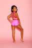 Ari Lace Celebrity Short - Neon Pink - Ready To Ship