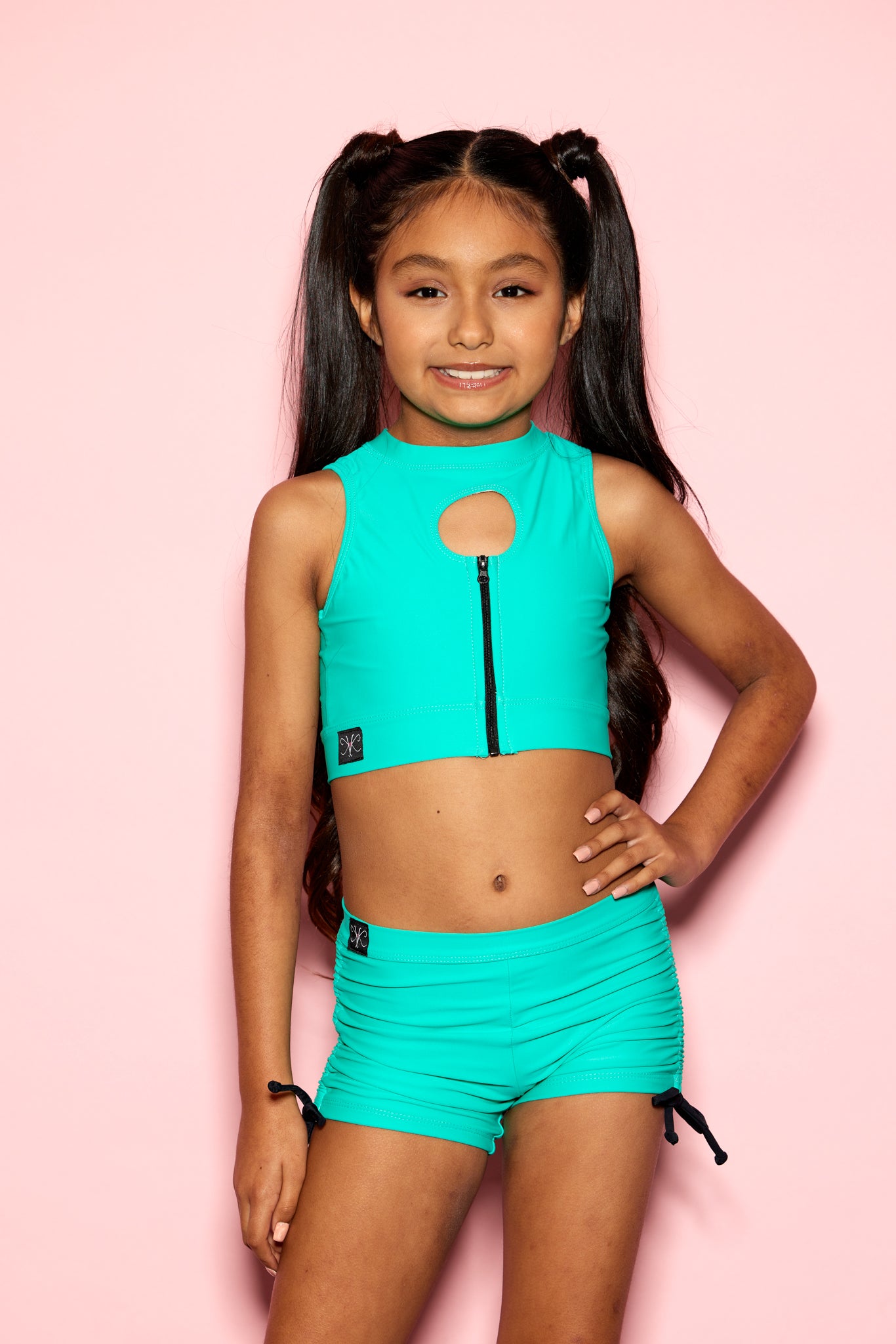 Don't Think You Can Do Better Keyhole Zipper Top