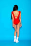 Aria Leotard - Red - Ready To Ship