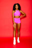 Bow Down Celebrity Short - Neon Pink - Ready To Ship