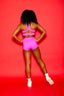 Bow Down Celebrity Short - Neon Pink - Ready To Ship