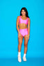 The Count On Me VIP Brief - Tropical Pink - Ready To Ship - Final Sale