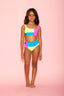 New Girl On The Block Brief - Neon Yellow/Neon Pink/Turquoise - Ready To Ship