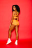 Bow Down Celebrity Short - Neon Orange - Ready To Ship