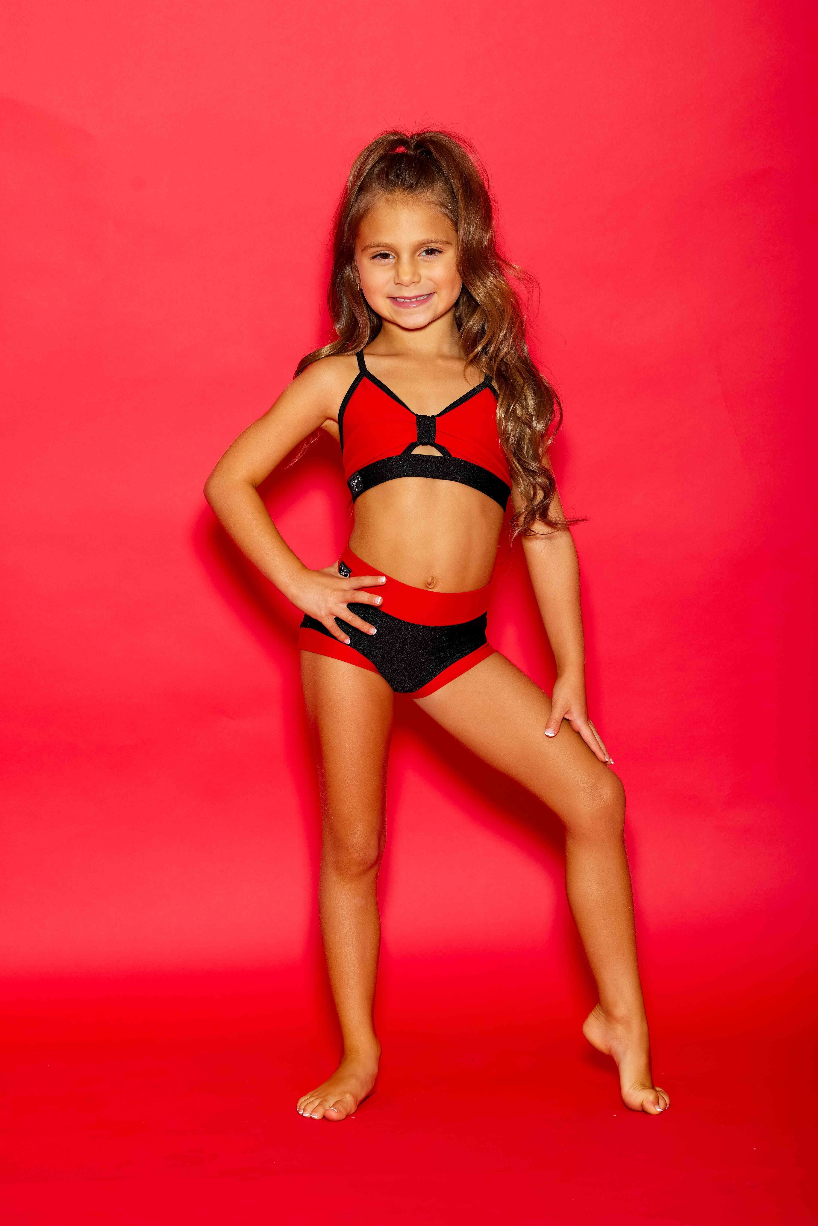 Glow Up! VIP Brief - Shiny Red/Black Shiny - Ready To Ship