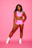 Never Better Celebrity Short - Tropic Pink- Ready To Ship