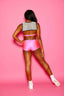 Never Better Celebrity Short - Tropic Pink- Ready To Ship