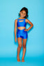 Win Win Chic Short - Royal Blue Shiny - Ready To Ship