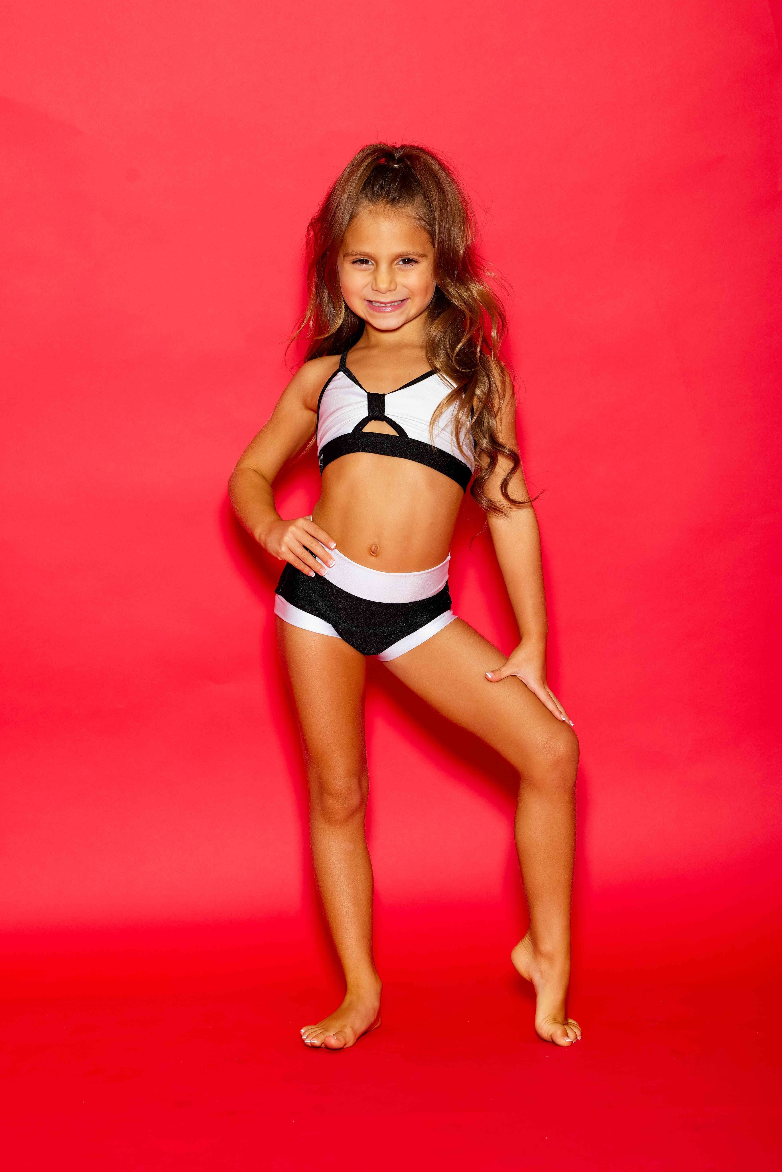 Glow Up! VIP Brief - White Shiny/Black Shiny - Ready To Ship