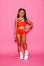 Never Better Celebrity Short - Neon Coral - Ready To Ship
