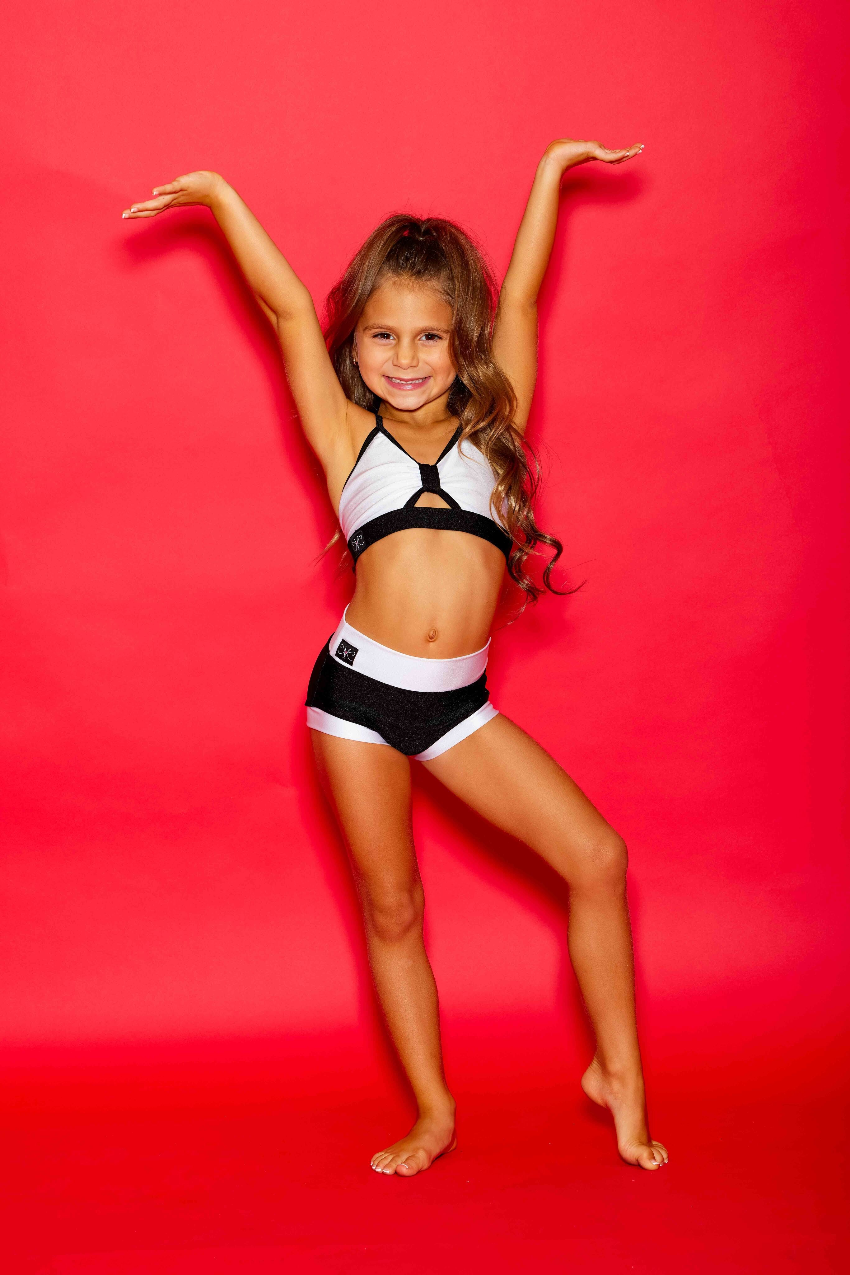 Glow Up! VIP Brief - White Shiny/Black Shiny - Ready To Ship