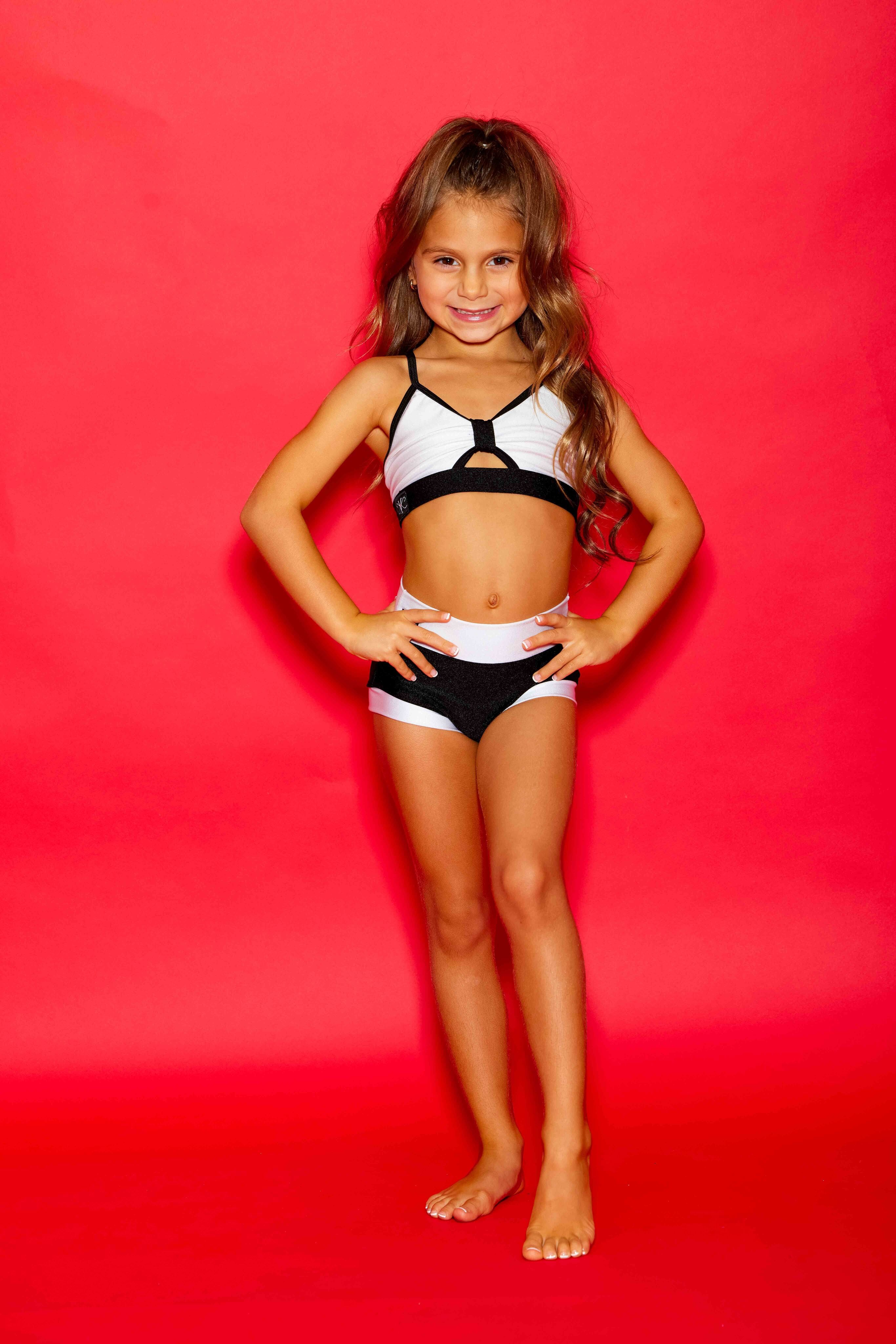 Glow Up! VIP Brief - White Shiny/Black Shiny - Ready To Ship