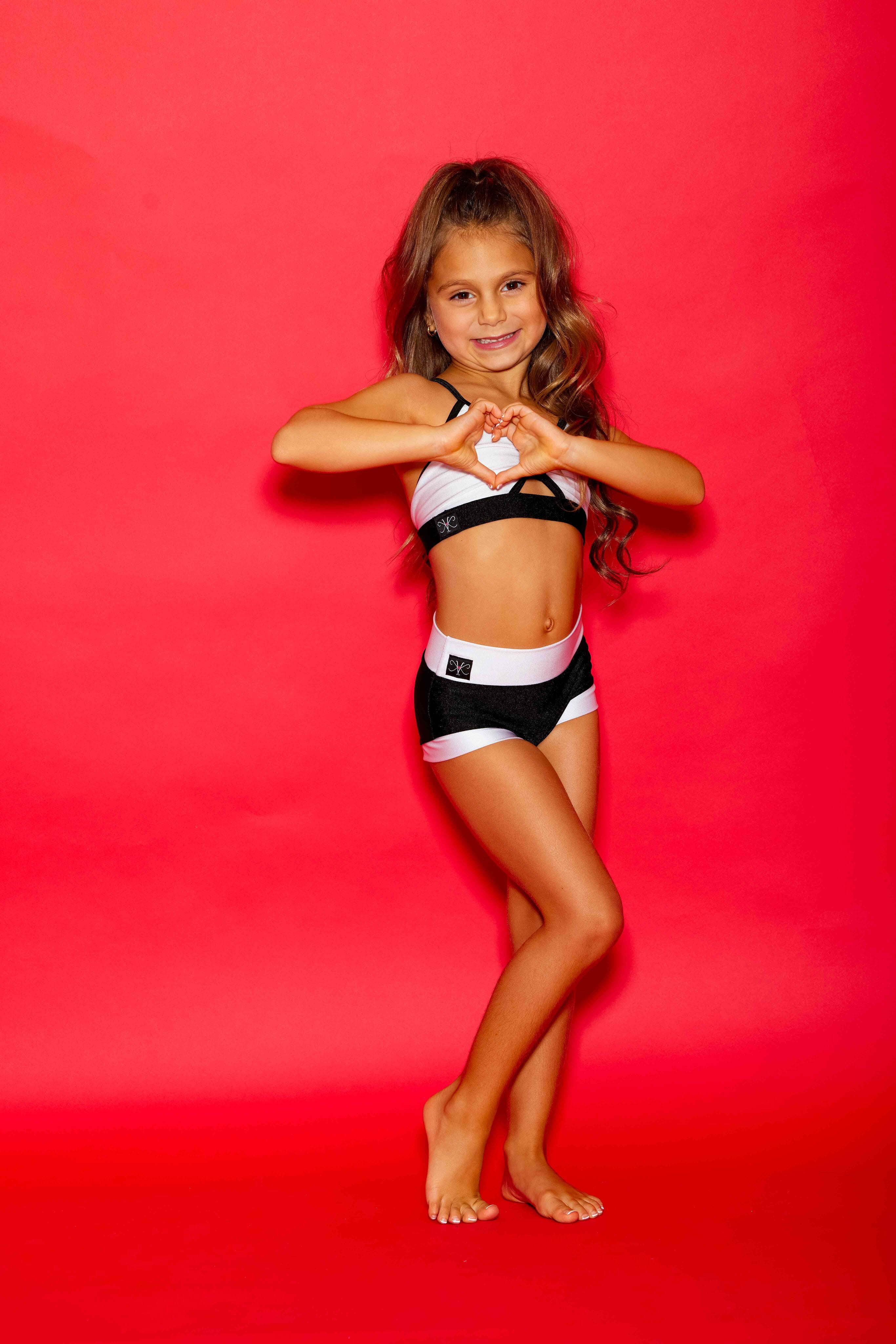 Glow Up! VIP Brief - White Shiny/Black Shiny - Ready To Ship