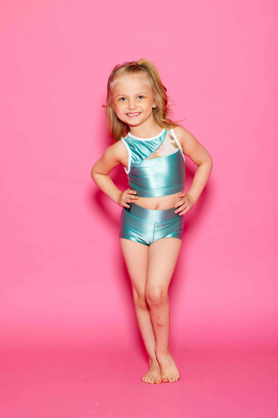 Never Better Celebrity Short - Sage Shine - Ready To Ship