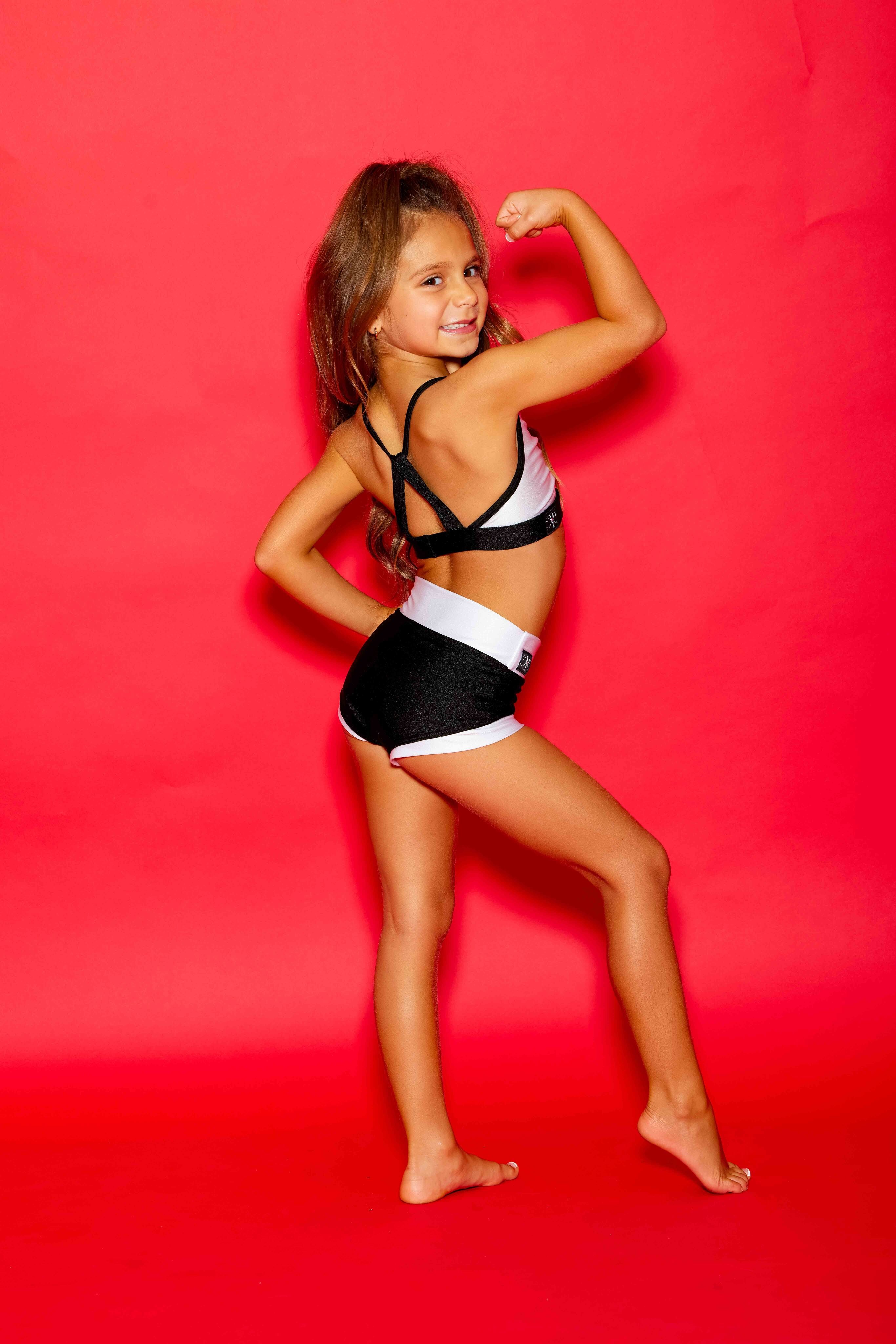 Glow Up! VIP Brief - White Shiny/Black Shiny - Ready To Ship