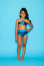 Weekend Bra Top - Oil Slick/Turquoise - Ready To Ship