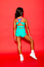 Bow Down Celebrity Short - Dark Mint - Ready To Ship