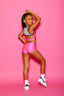 Never Better Celebrity Short - Tropic Pink- Ready To Ship