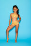 Weekend Bra Top - Tangerine Sparkle - Ready To Ship