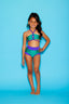 Weekend Bra Top - Serpent/Purple - Ready To Ship