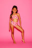 Eva Bra Top - Red/White Dots - Ready to Ship