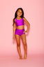 Teddie Celebrity Short - Magenta - Ready To Ship