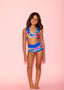 Count On Me Bra Top - Royal Blue/Tropic Neon - Ready To Ship