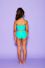 Simply Cinched Short - Dark Mint/Bubblegum - Ready To Ship - Final Sale