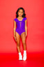 Aria Leotard - Purple - Ready to Ship