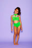 Posh Top - Kelley Green/Queen of Hearts - Ready To Ship