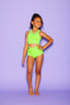 Miraj Bra Top - Neon Green - Ready To Ship