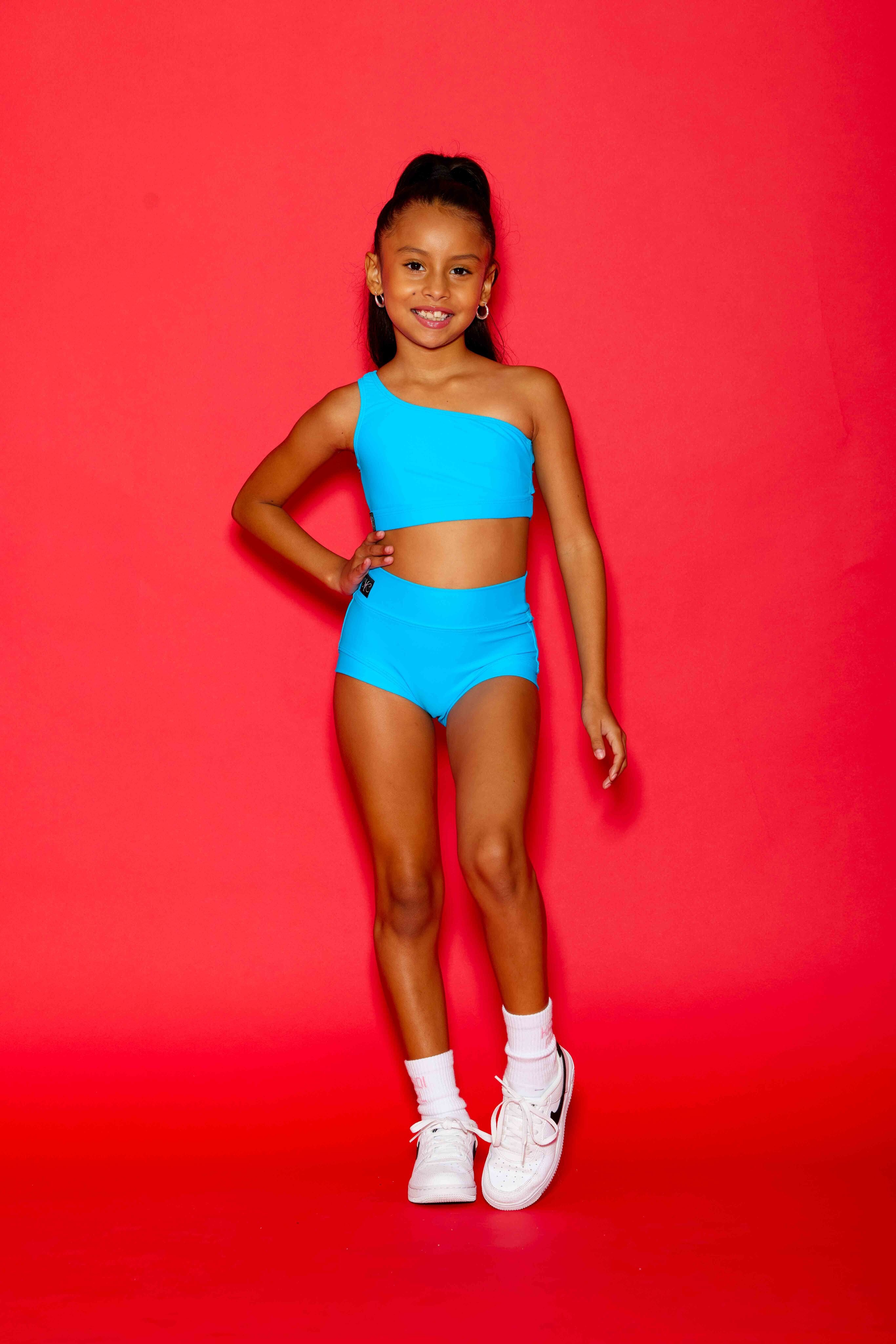 Cross the Line Bra Top - Hawaii - Ready To Ship