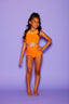 Miraj Bra Top - Neon Orange - Ready To Ship