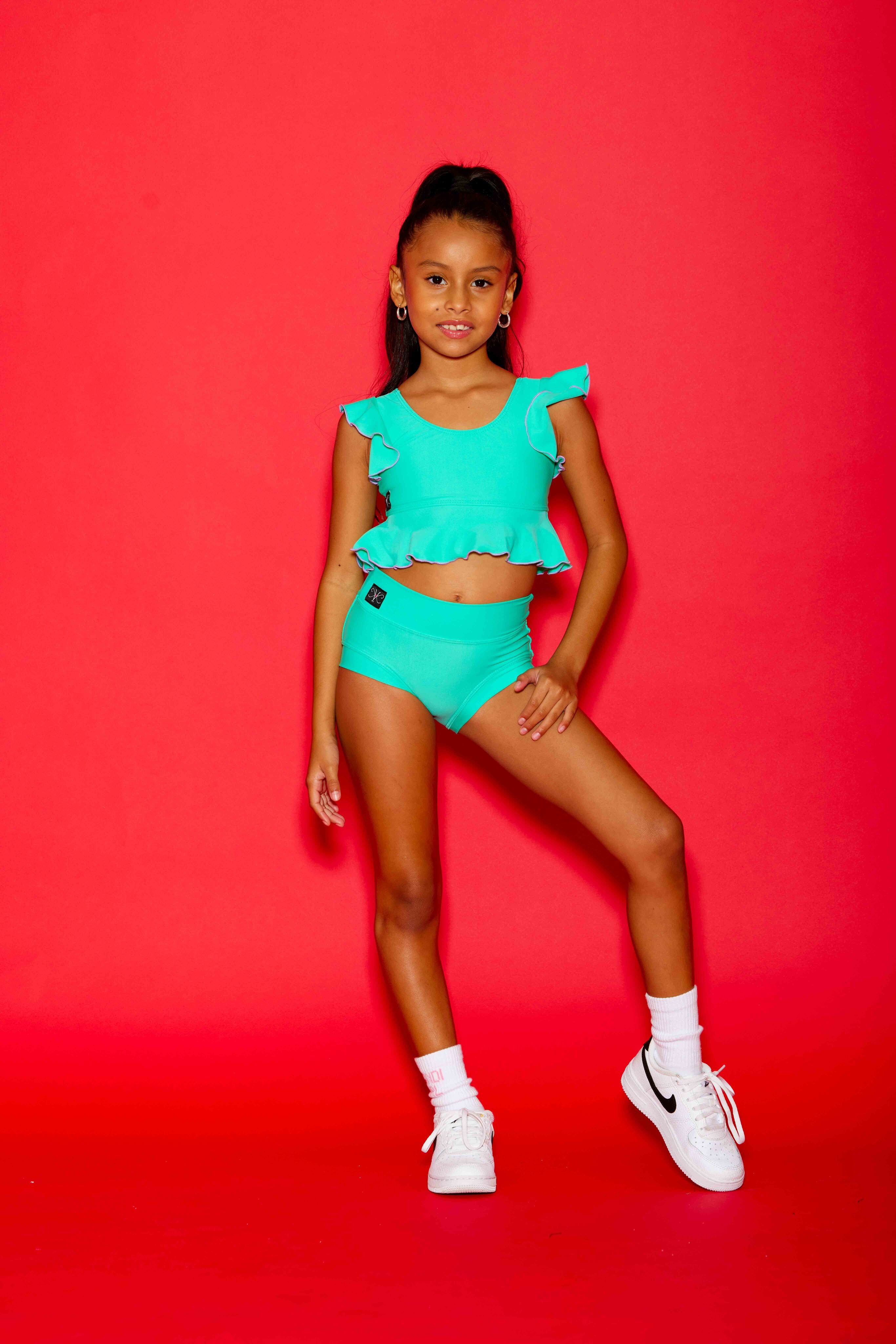 All Dolled Up VIP Brief - Mint/Lilac - Ready To Ship