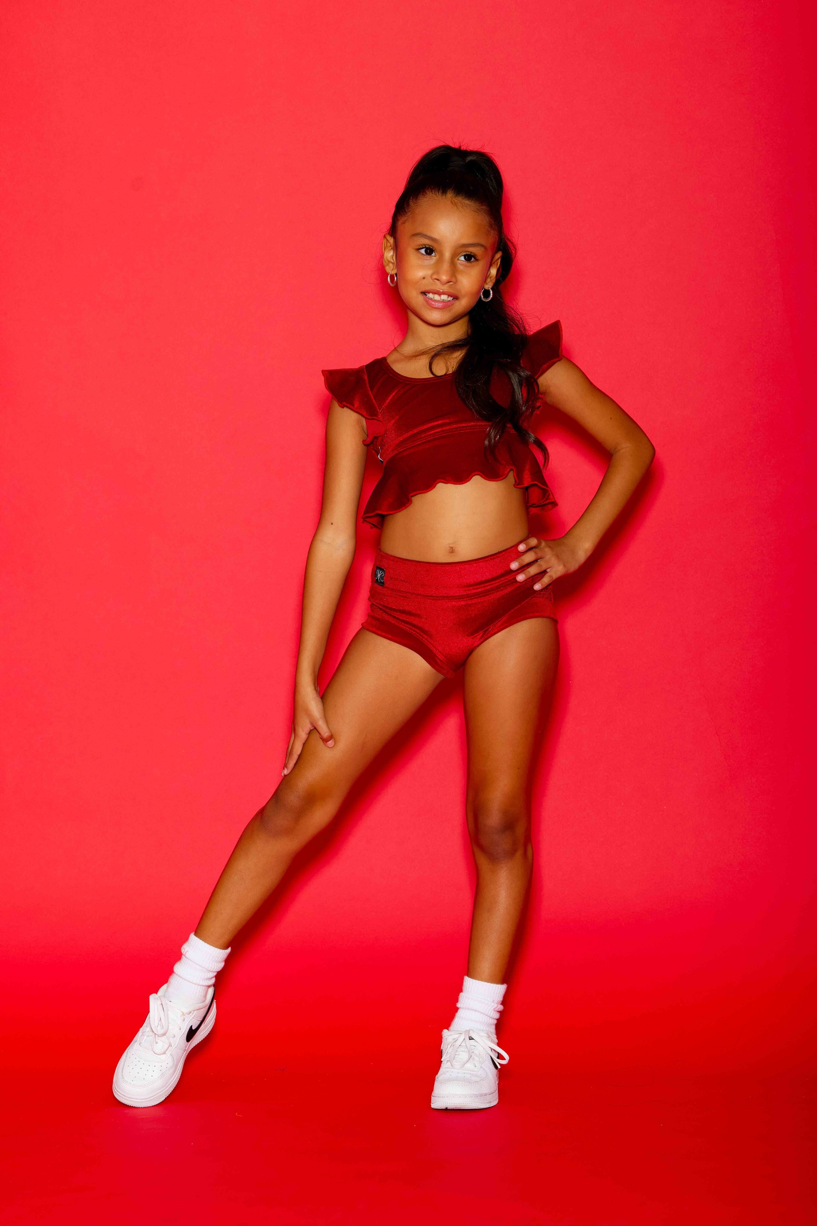 All Dolled Up VIP Brief - Red Velvet - Ready To Ship