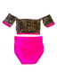 It Girl + Triple Threat Set Cheetah Velvet - FINAL SALE - Pre Order