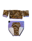 It Girl + Triple Threat Set Cheetah Velvet - FINAL SALE - Pre Order