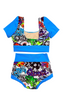 Simple But Cute Prints Crop Top - Ready to Ship